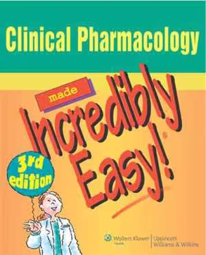 [CHM] دانلود کتاب Clinical Pharmacology Made Incredibly Easy!, 3rd ed, 2008