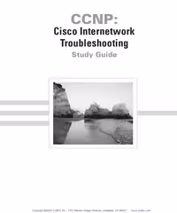 خرید و دانلود نسخه کامل کتاب CCNP: Cisco Internetwork Troubleshooting Study Guide