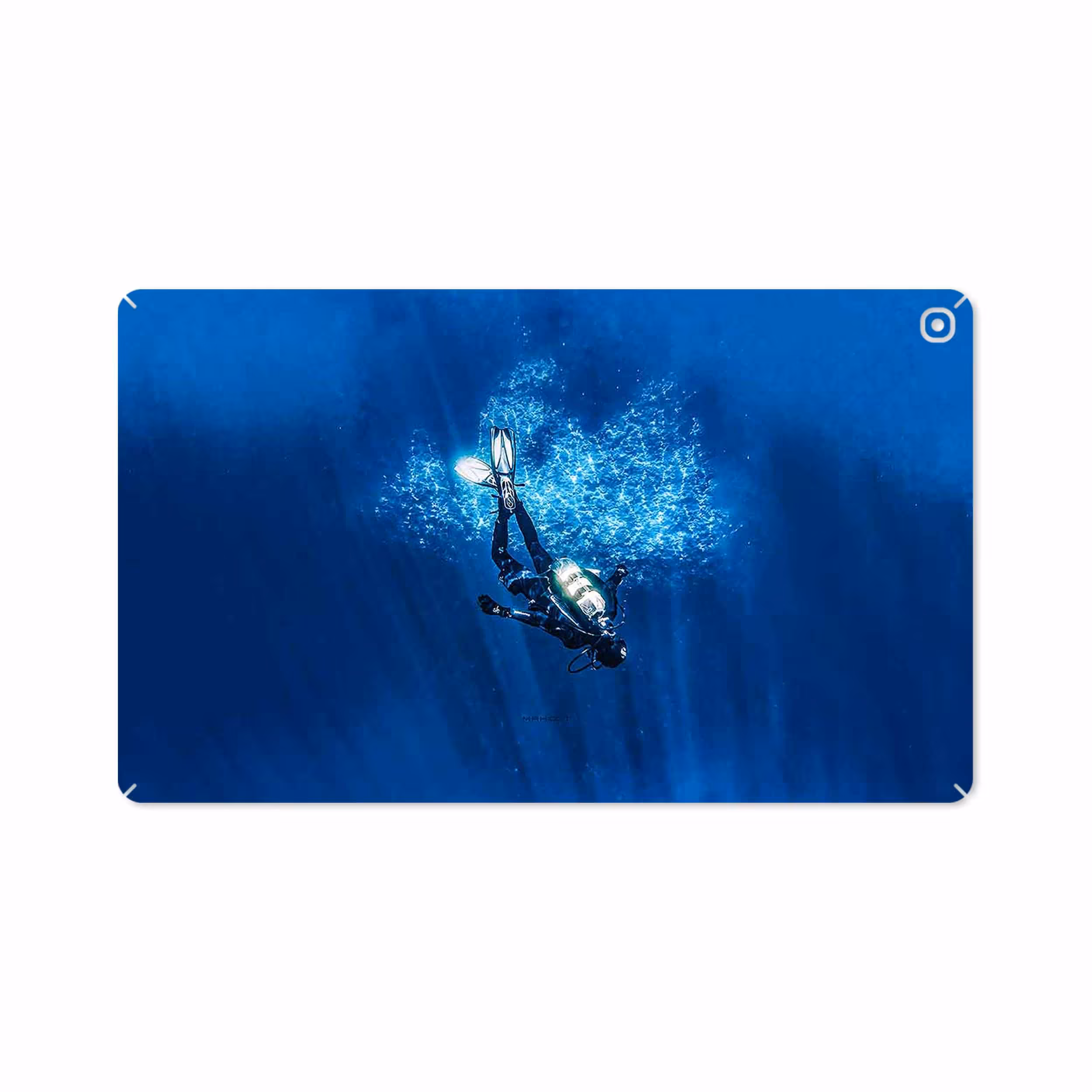 برچسب پوششی ماهوت مدل Scuba Diving مناسب برای تبلت سامسونگ Galaxy Tab A 10.1 2019 T515