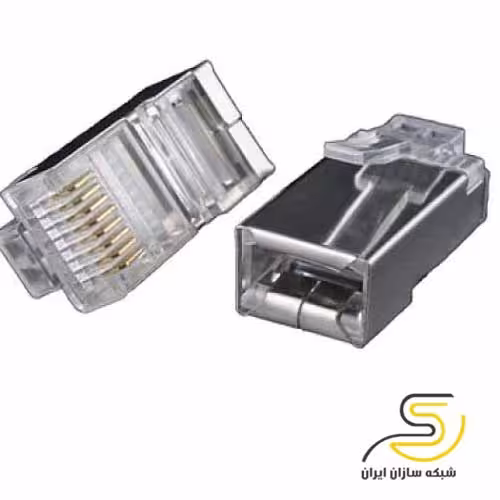 سوکت شبکه CAT6 شیلد دار Ubnet (سرسیم RJ45 FTP/SFTP)