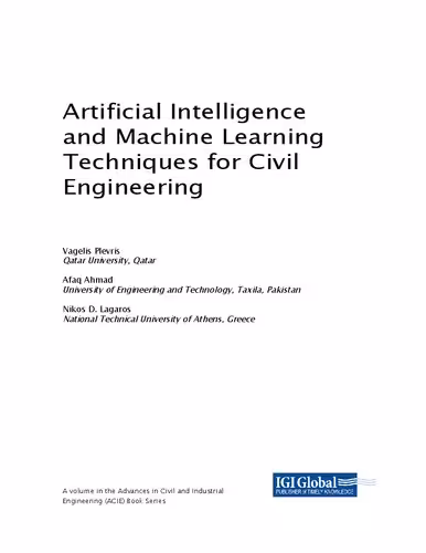 خرید و دانلود نسخه کامل کتاب Artificial Intelligence and Machine Learning Techniques for Civil Engineering