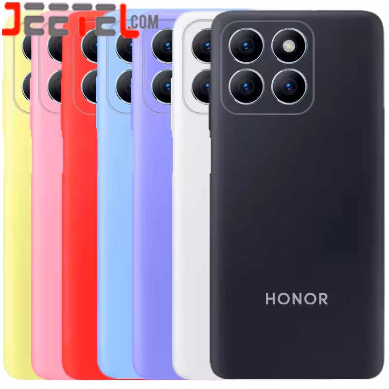 کاور سیلیکونی تک رنگ اورجینال هانر Honor X6B مدل پاک کنی اصل (متریال ویتنام)