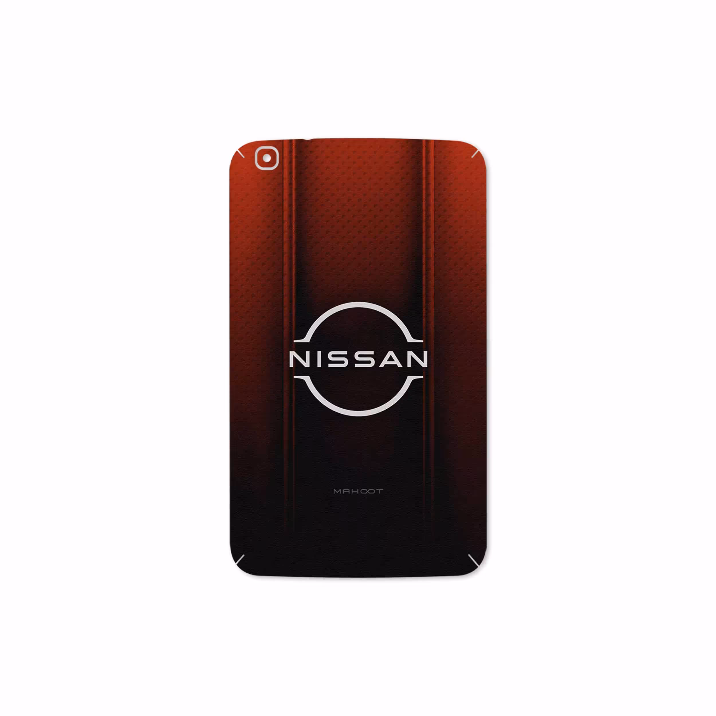 برچسب پوششی ماهوت مدل Nissan-Logo مناسب برای تبلت سامسونگ Galaxy Tab 3 8.0 2013 T310