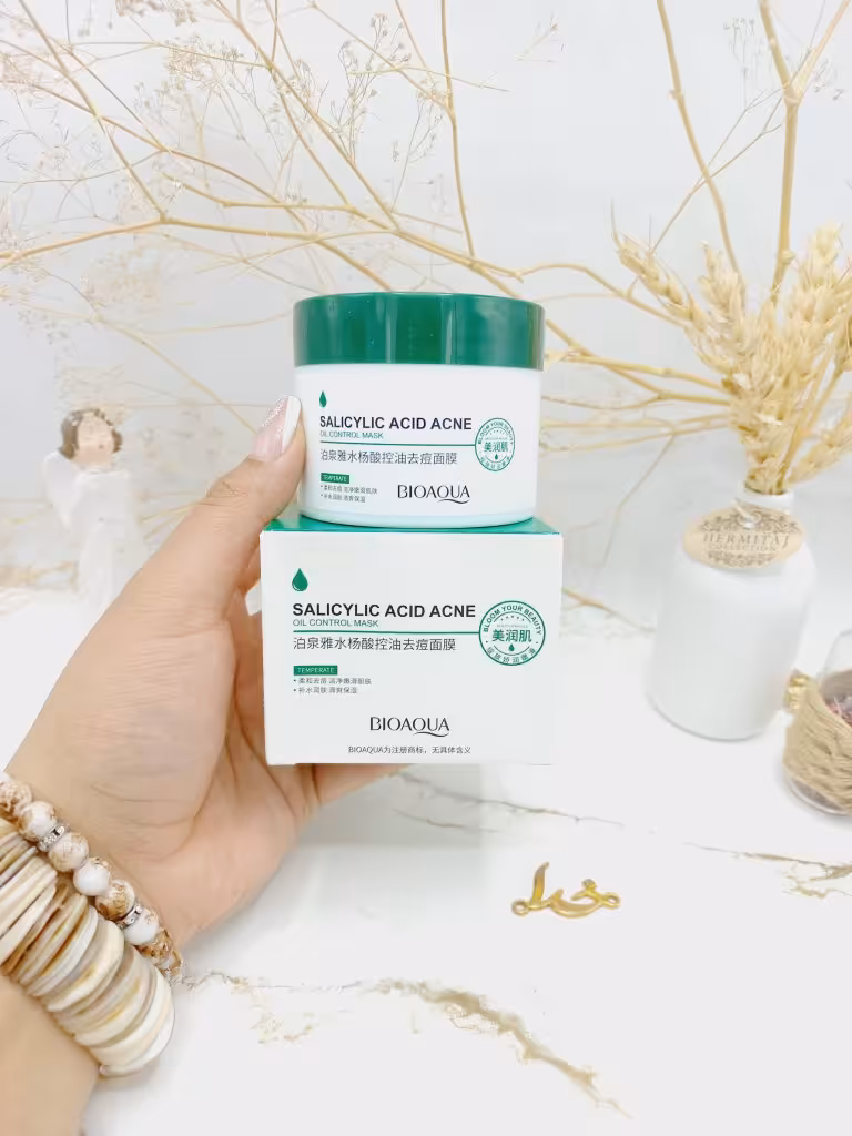 ماسک ضدآکنه سالیسیلیک اسید برند  بیوآکوا BIOAQUA کد BQY70451