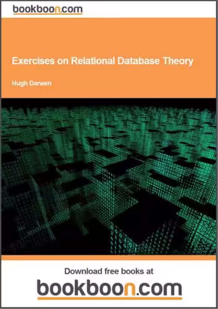 خرید و دانلود نسخه کامل کتاب Exercise Book for An Introduction to Relational Database Theory