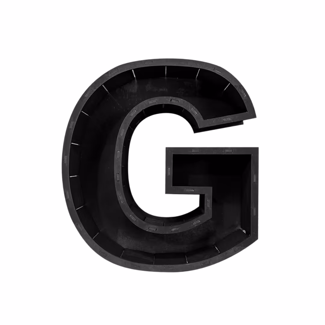 باکس گل مدل حرف G