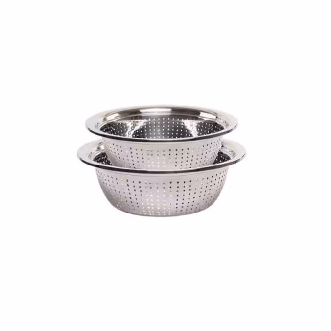 آبکش آشپزخانه کد R2428 مجموعه 2 عددی
