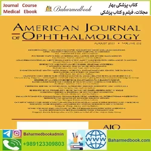 American Journal of Ophthalmology Volume 209 to 220 2020 TRU