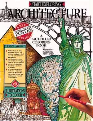[CHM] دانلود کتاب Start Exploring Architecture - A Fact-Filled Coloring Book, 1993