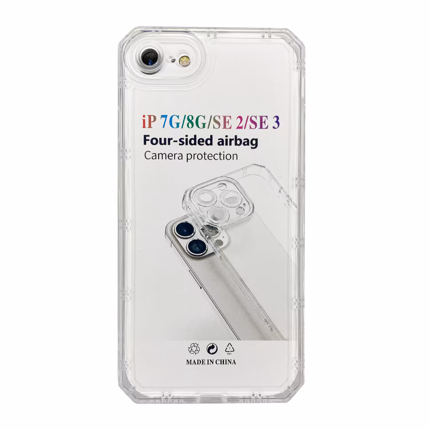 کاور مدل Clear Airbag مناسب برای گوشی موبایل اپل IPHONE 7 / 8 / SE 2020 / SE 2022
