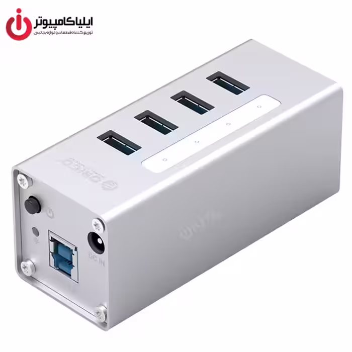 هاب USB3.0 آداپتوری چهار پورت اوریکو مدل A3H4-NBC