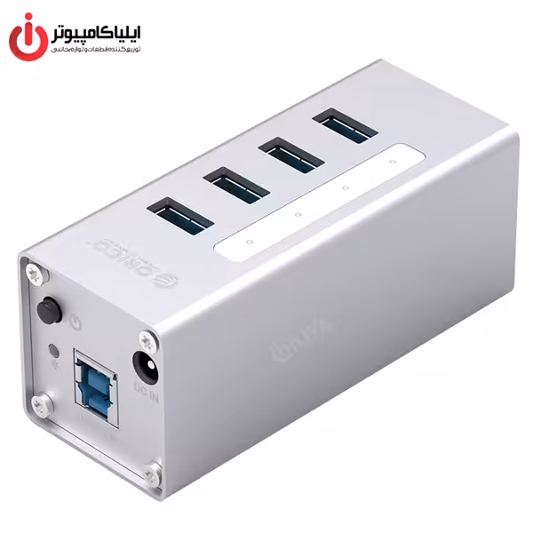 هاب USB3.0 آداپتوری چهار پورت اوریکو مدل A3H4-NBC