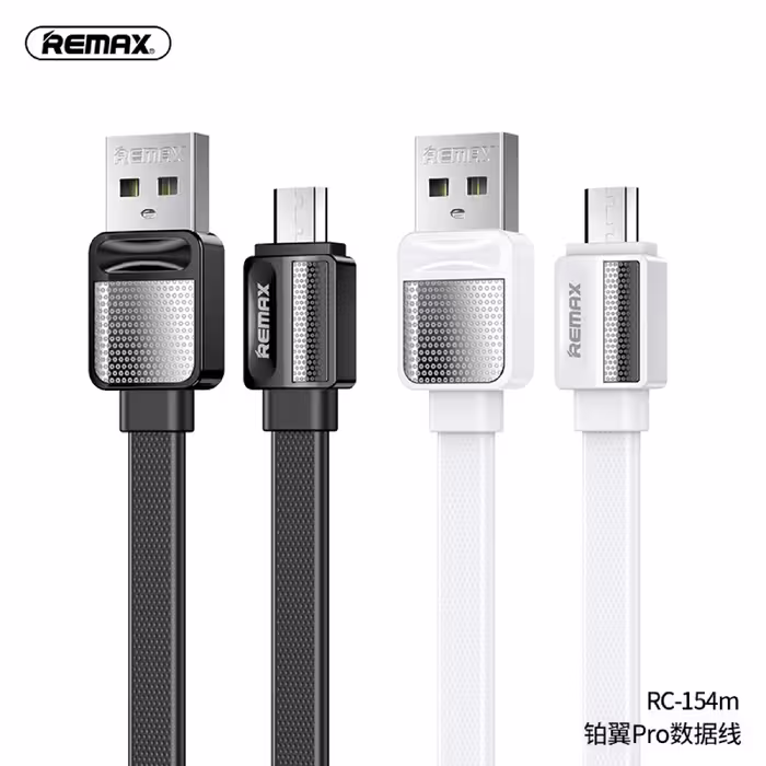 کابل تبدیل USB به microUSB ریمکس مدل RC-154m طول 1 متر