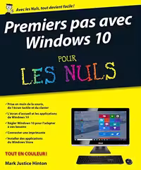 خرید و دانلود نسخه کامل کتاب Premiers pas avec Windows 10 pour les Nuls