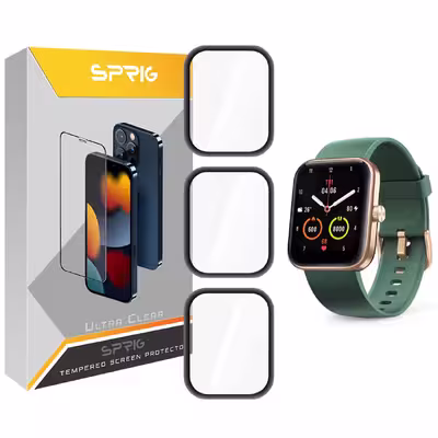 محافظ صفحه نمایش نانو اسپریگ مدل SPG مناسب برای ساعت هوشمند شیائومی Maimo Watch WT2105 بسته سه عددی