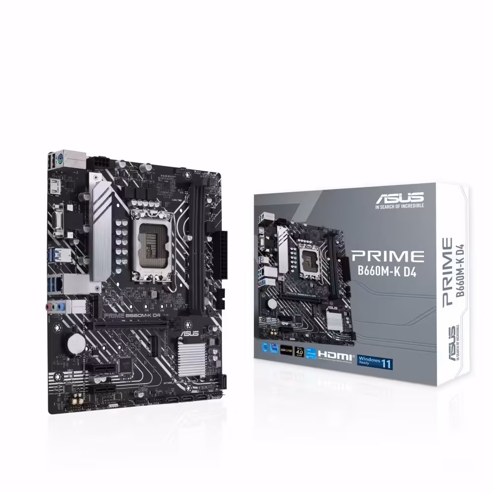 خرید مادربرد ایسوس MotherBoard ASUS PRIME B660M-K D4 با بهترین قیمت
