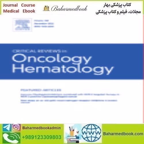Critical Reviews in Oncology Hematology Volume 169 to 180 202