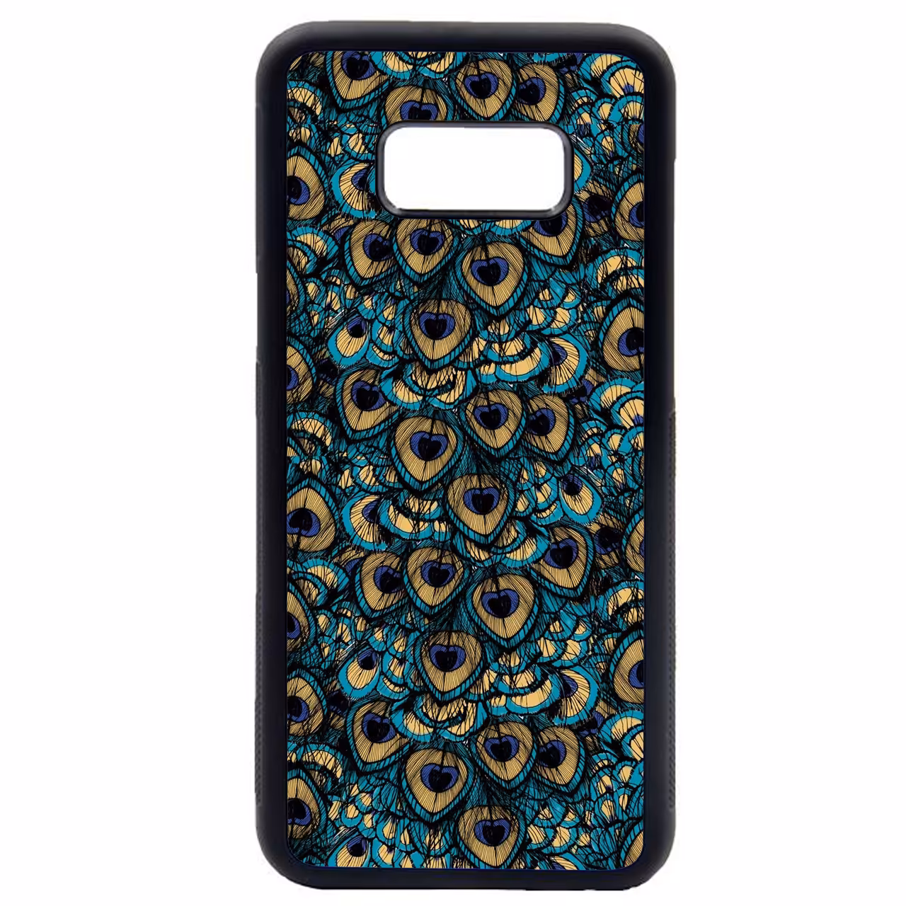 کاور طرح طاووس کد 8196 مناسب برای گوشی موبایل سامسونگ galaxy s8 plus