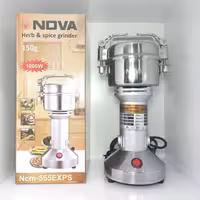 آسیاب برقی حرفه ای NDVA اصلی وارداتی ، آسیاب صنعتی موتور سنگین ، خردکن برقی ، آسیاب عطاری ، گرایندر برقی ،پسکرایه