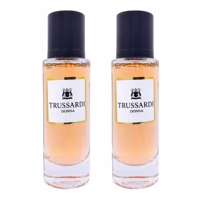 عطر جیبی زنانه نیو پرستیژ کالر مدل Trussardi Donna حجم 35 میلی‌لیتر بسته 2 عددی
