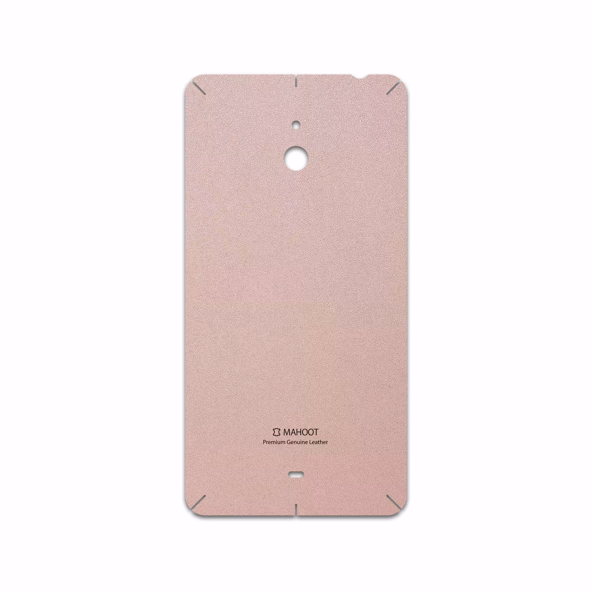 برچسب پوششی ماهوت مدل Rose Gold Leather مناسب برای گوشی موبایل نوکیا Lumia 1320