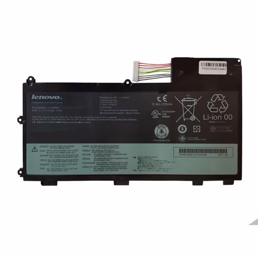 باتری لپ تاپ لنوو L11N3P51 مناسب برای لپ تاپ لنوو ThinkPad T430U