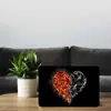 استیکر لپ تاپ طرح heart fire کد cl-292 مناسب برای لپ تاپ 15.6 اینچ