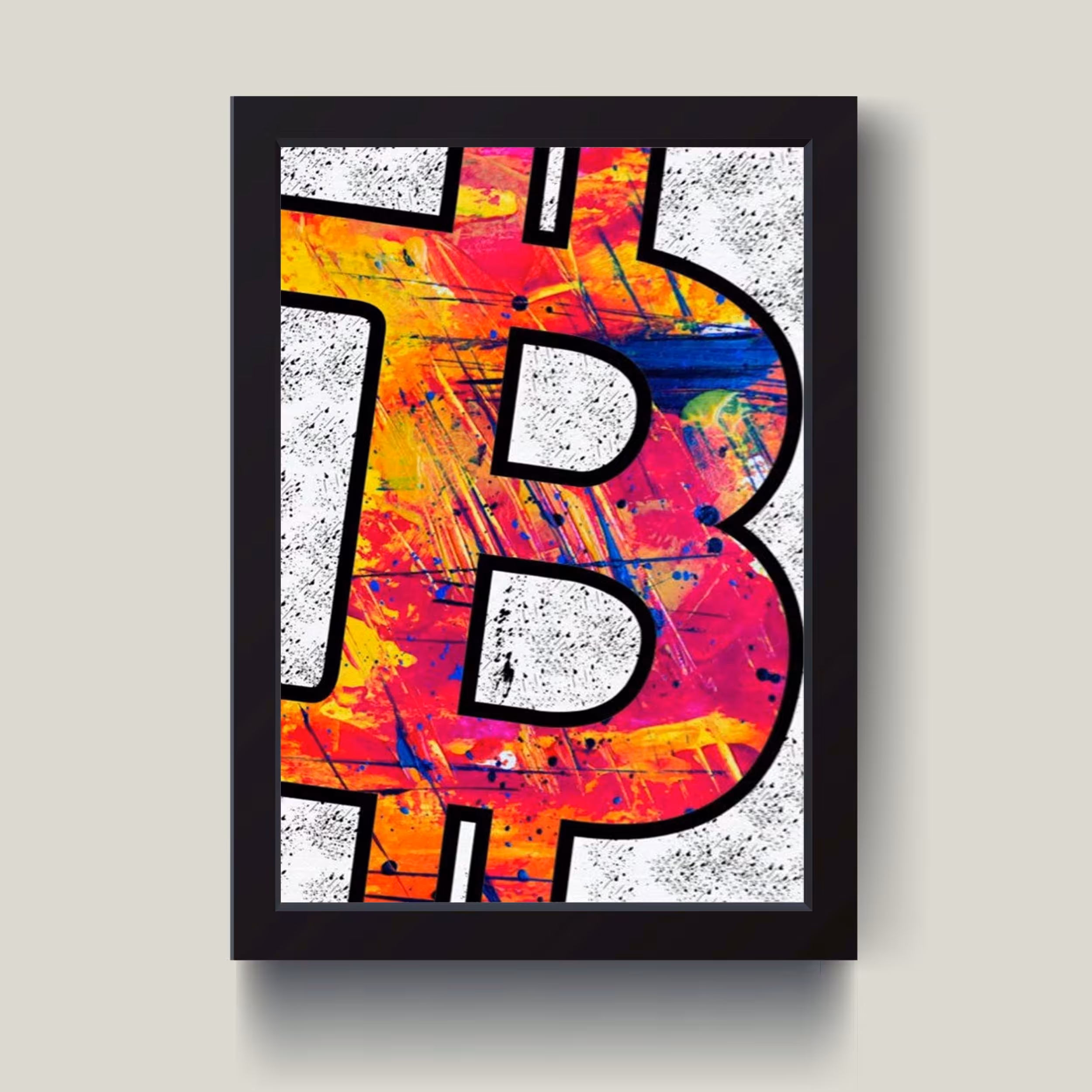 تابلو مدل بیت کوین Bitcoin کد S2502-b