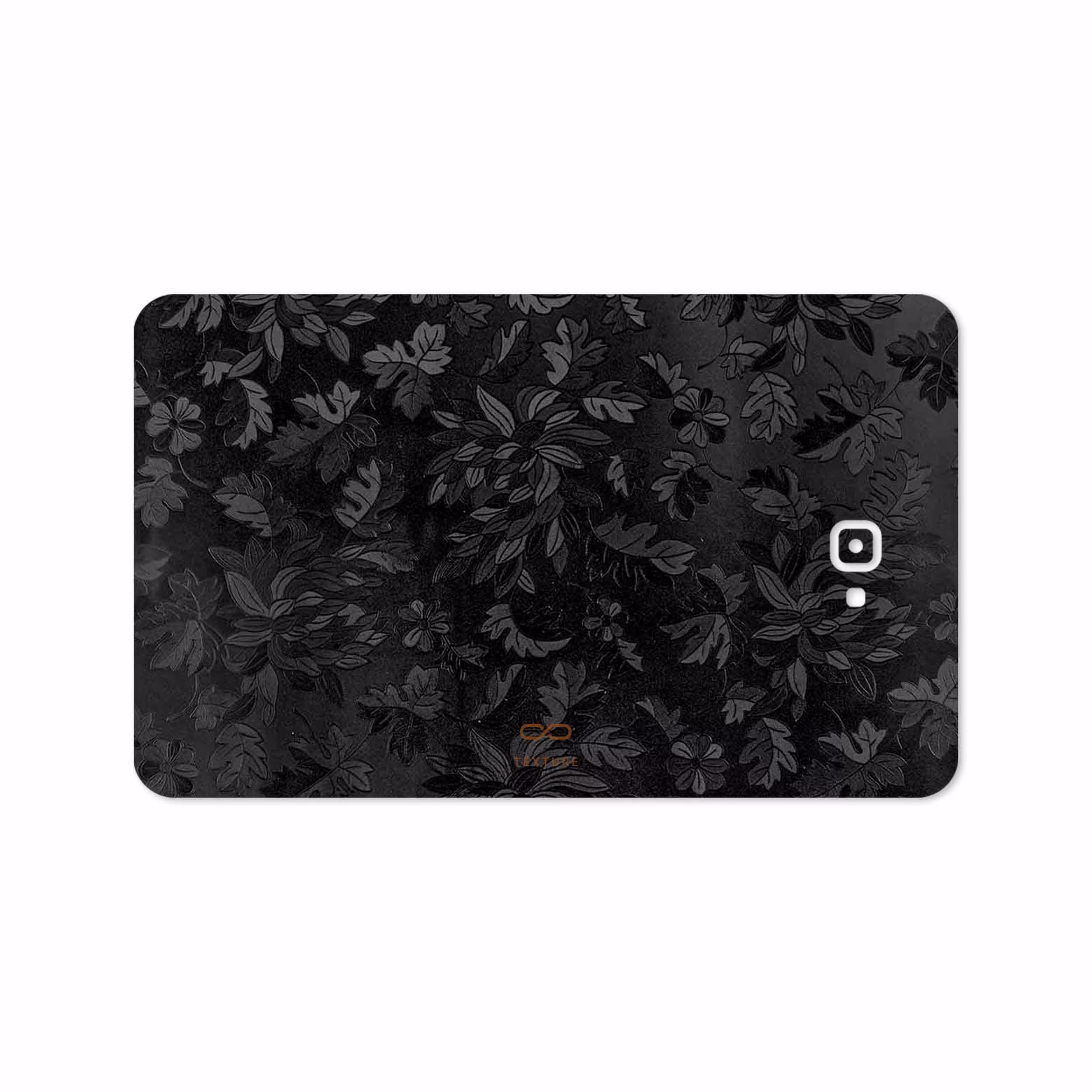 برچسب پوششی ماهوت مدل Black-Wildflower مناسب برای تبلت سامسونگ Galaxy Tab A 10.1 2016 T585