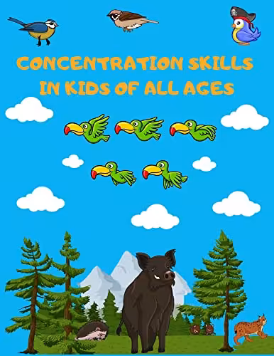 خرید و دانلود نسخه کامل کتاب Concentration Skills In Kids Of All Ages: Spot The Difference For Kids 7-9 - Awesome Activities for Clever Kids (Children's Activity Books) -   Pdf