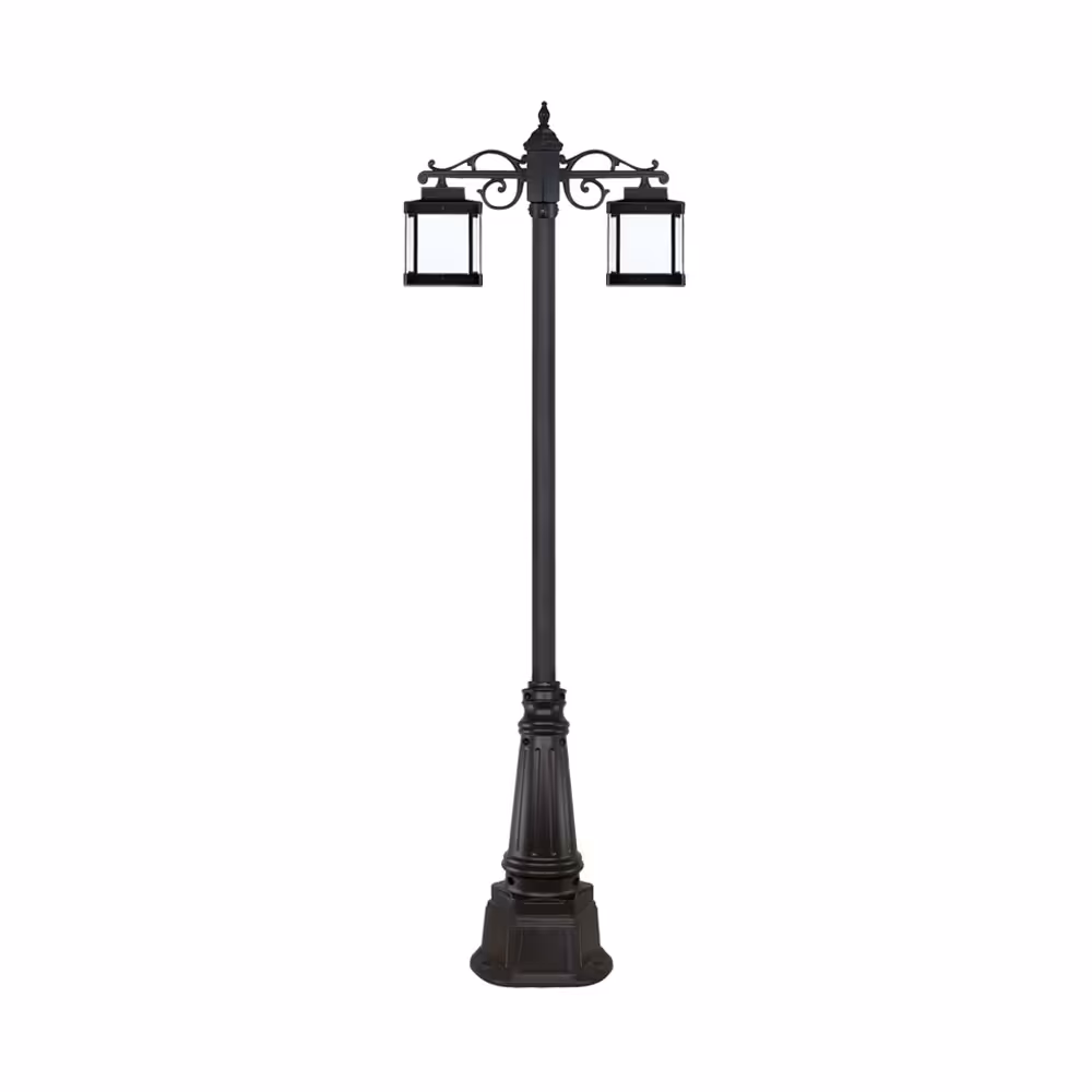 چراغ دو شاخه پارکی و حیاطی بیتانور مدل تارا کد 462721-96202