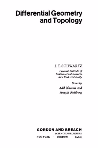 خرید و دانلود نسخه کامل کتاب Differential Geometry and Topology
