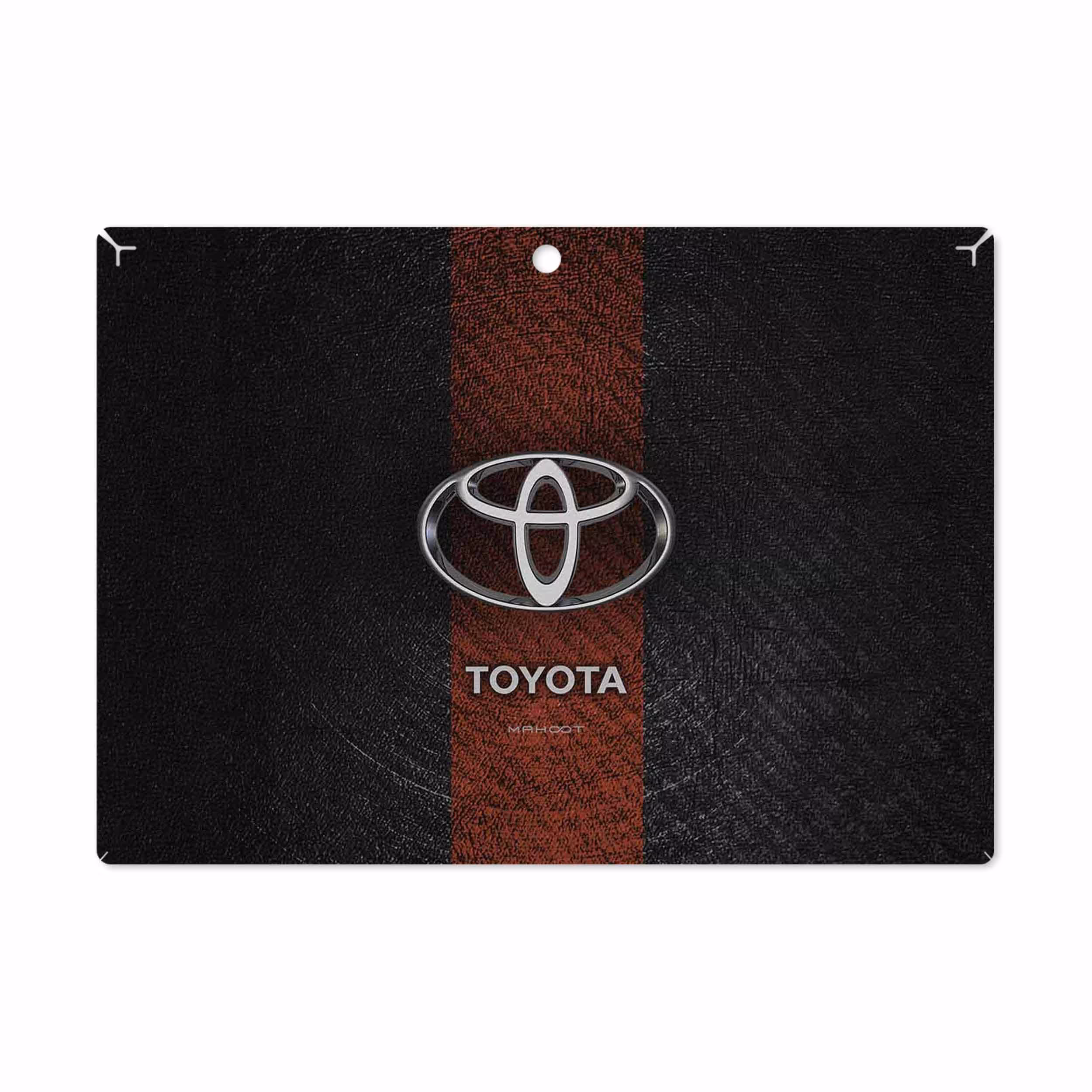 برچسب پوششی ماهوت مدل TOYOTA-Logo مناسب برای تبلت لنوو Miix 320 2017