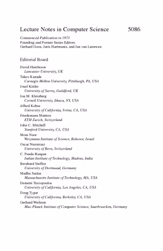 خرید و دانلود نسخه کامل کتاب Fast Software Encryption: 15th International Workshop, FSE 2008, Lausanne, Switzerland, February 10-13, 2008, Revised Selected Papers