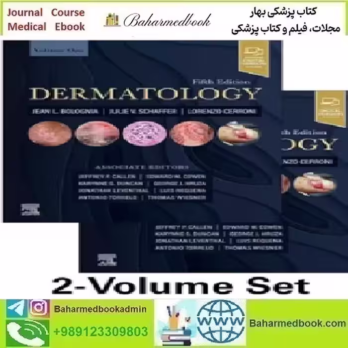 Dermatology 2 Volume Set 5th Edition   Video 2025 TRUE PD