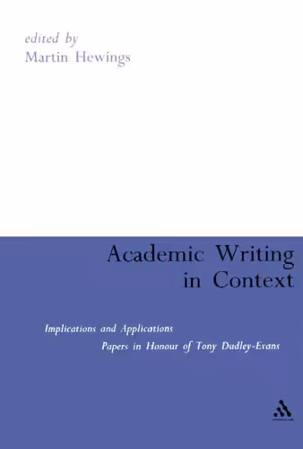 خرید و دانلود نسخه کامل کتاب Academic Writing in Context: Implications and Applications