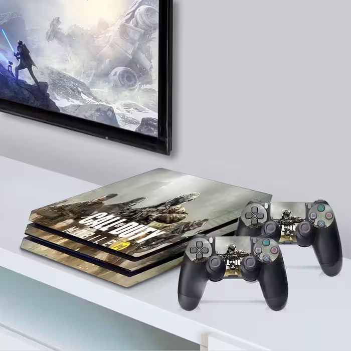 برچسب پلی استیشن ۴ مدل call of duty کد PSP-307 
