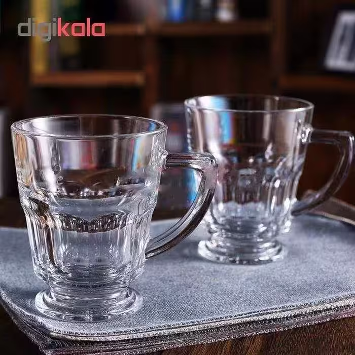 لیوان پاشاباغچه مدل K-118 بسته 6 عددی
