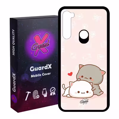 کاور گارد ایکس طرح Love مدل Glass10372 مناسب برای گوشی موبایل شیائومی Redmi Note 8