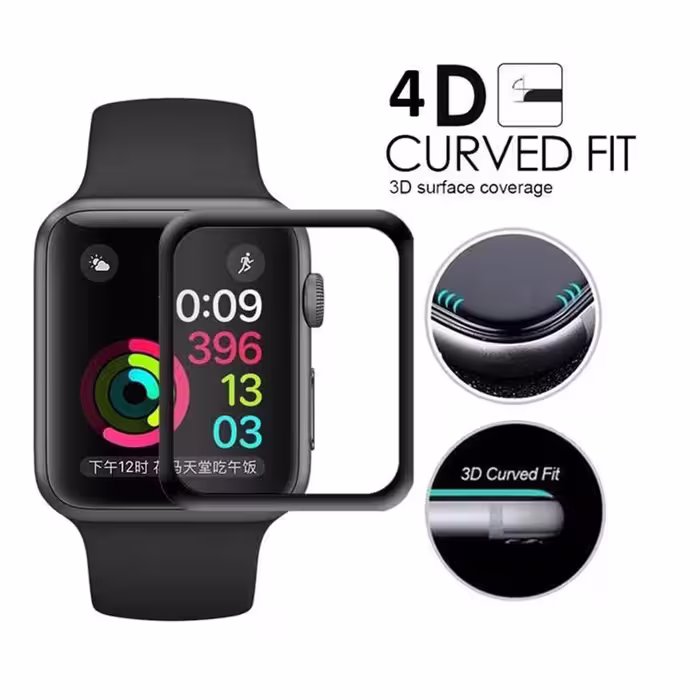 محافظ صفحه نمایش مدل AW38G01pr مناسب برای اپل واچ 38 میلی متر 