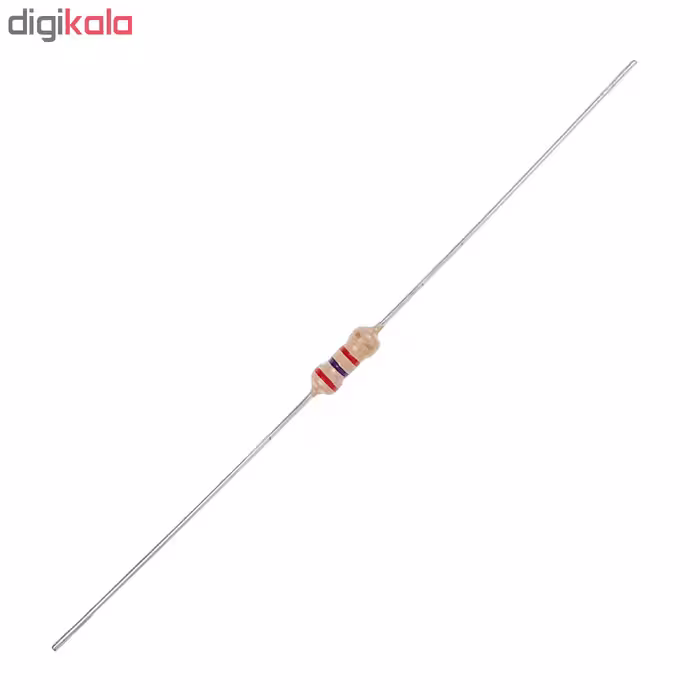 مقاومت 2.7 کیلو اهم کد 2K7 بسته 50 عددی