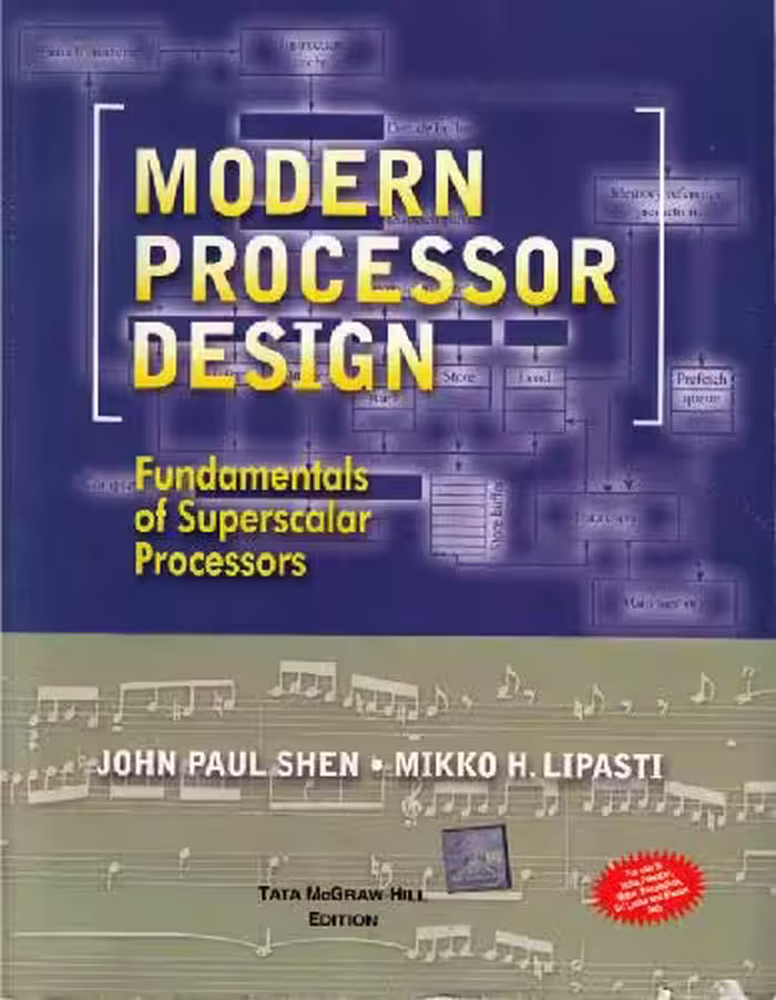 خرید و دانلود نسخه کامل کتاب Modern processor design: fundamentals of superscalar processors