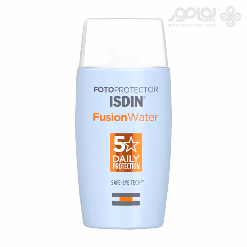 کرم ضد آفتاب ایزدین مدل FUSION WATER حاوی SPF50 حجم 50 میل