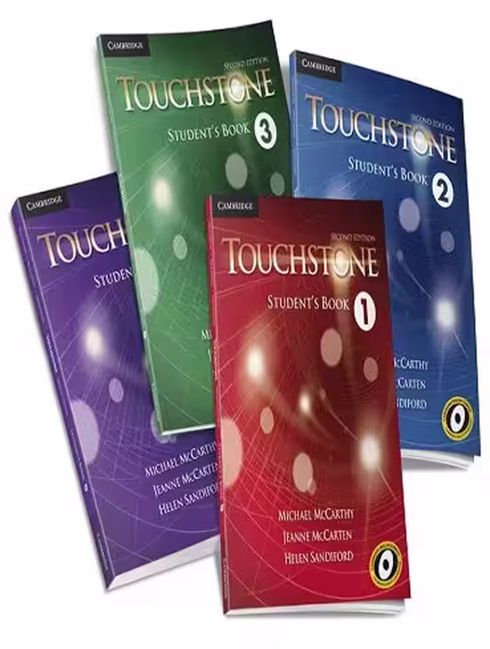 touchstone 1 2 3 4 SB WB CD پک کامل کتاب تاچ استون (کتاب دانش آموز با کتاب کار و سی دی)