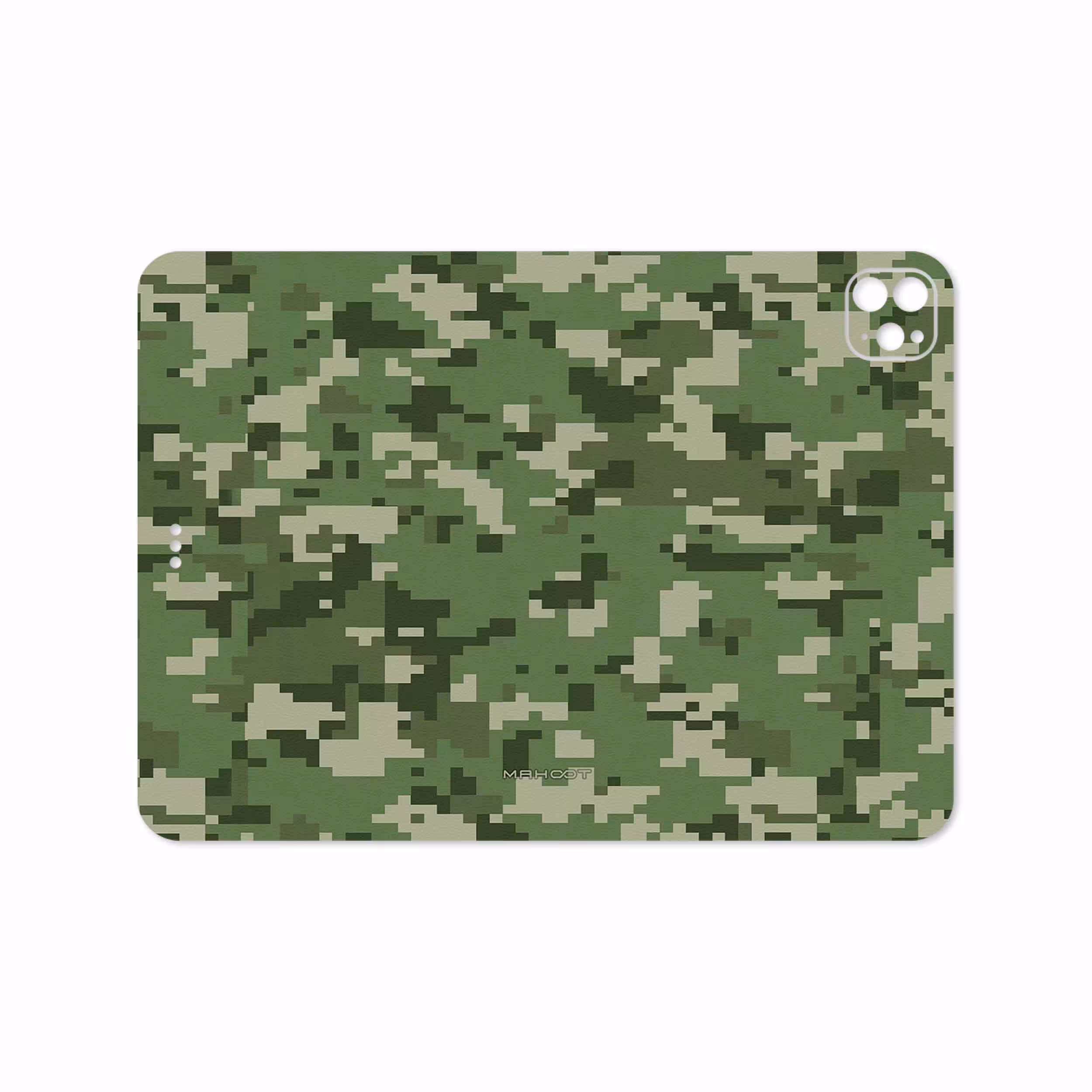 برچسب پوششی ماهوت مدل Army-Green-Pixel مناسب برای تبلت اپل iPad Pro 11 (GEN 2) 2020 A2230