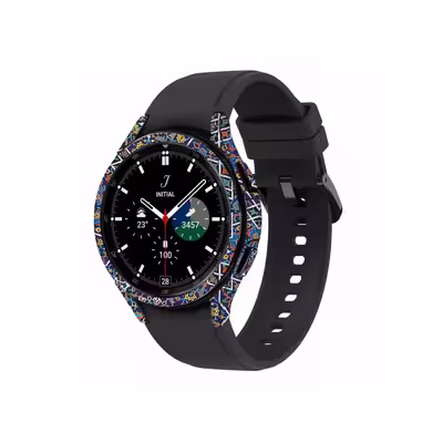 برچسب ماهوت طرح Iran Tile6 مناسب برای ساعت هوشمند سامسونگ Watch4 Classic 42mm