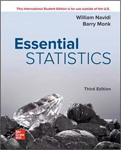 خرید و دانلود نسخه کامل کتاب Essential Statistics (3rd Edition) - Pdf