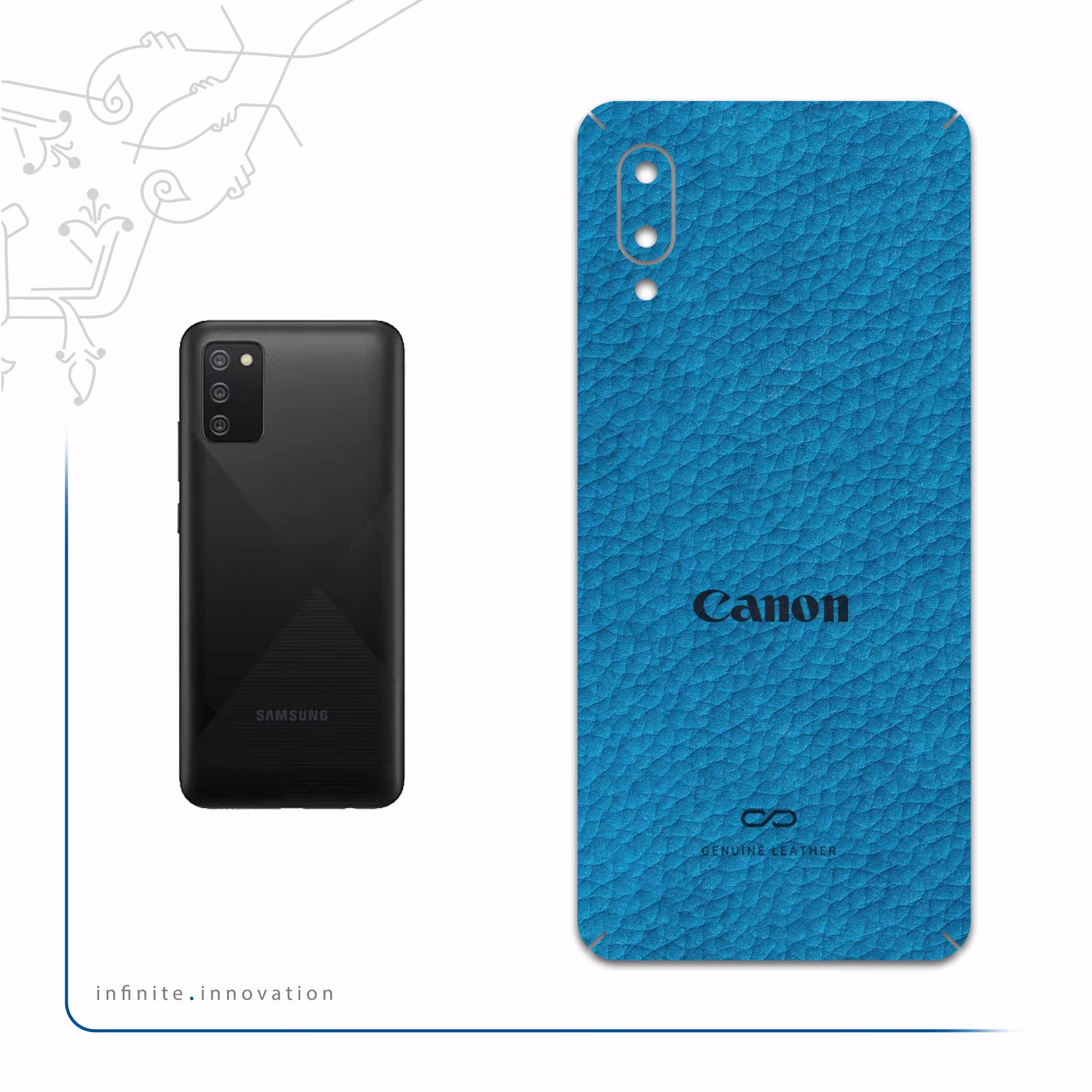 برچسب پوششی ماهوت مدل BL-CNN مناسب برای گوشی موبایل سامسونگ Galaxy A02
