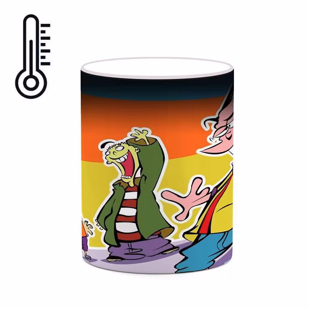 ماگ حرارتی کاکتی طرح کارتون Ed, Edd N Eddy مدل mgh22567