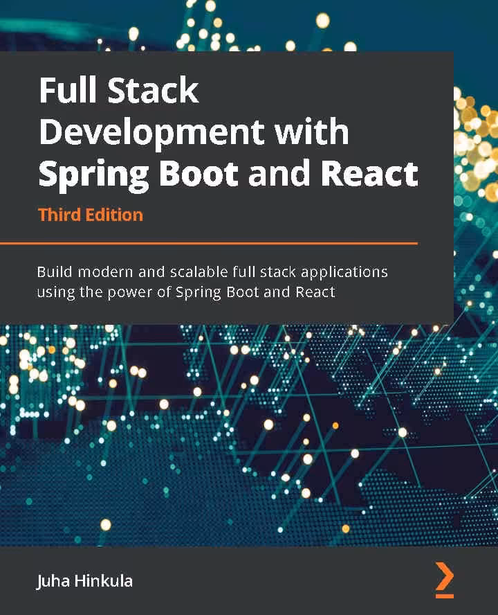 کتاب Full Stack Development with Spring Boot and React